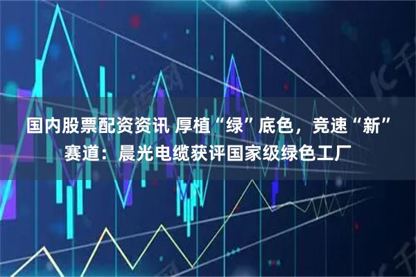 国内股票配资资讯 厚植“绿”底色，竞速“新”赛道：晨光电缆获评国家级绿色工厂